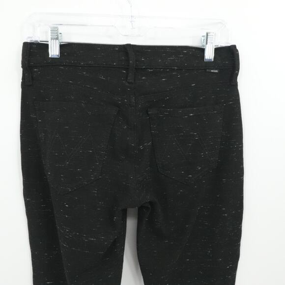Mother Pants Womens 26 Black Jogger The Trainer SKy Pirate Stretch Comfort - Picture 14 of 14
